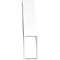 Ekena Millwork 5 1/2-in. W x 26-in. D x 26-in. H Funston Architectural Grade PVC Knee Brace BRCP055X26X26FST - alternate 4